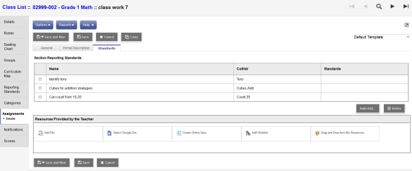 Aligning Reporting Standards To An Assignment